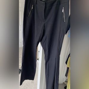 Worthington Slacks Dress Pants Trousers Black 14